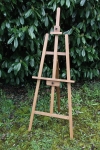 Chevalet tr�pied en kit orme teint� H 170 cm