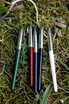 Set de 5 pinceaux caoutchouc petite taille