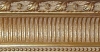Empire � canaux dor� us� et patin� � la main 115x85 mm