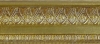 Empire oriental, dor� us� et patin� � la main 70x40 mm