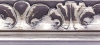 Baroque invers, argent patin   72X43 mm