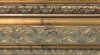 Dor ancien assiette noire motifs brillants uss patins 112X58 mm