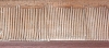 Saumon et blanc stri� 80X20 mm
