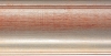 Doucine argent nacr� saumon� 102X53 mm