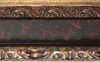 Dor� motifs vieillis noir et pouzzoles invers�  90X43 mm