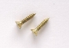 25 vis � bois laitonn�es 2.9 X 13 mm.