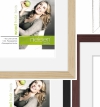 Pack 100 Cadres APOLLO BLANC 50X50