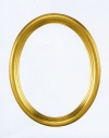 Cadre ovale doré 35x50 cm 50 mm.