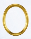 Cadre ovale dor 50x60 cm 50 mm. + CARTON TOILE TOURNETTES + CABLE