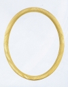 Cadre ovale bois brut naturel 60x80 cm 50 mm.