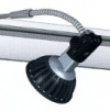 1 Lampe halog�ne � r�flecteur noir mat, 20W .