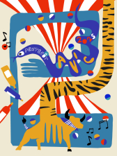 PRINT MARINE FAGNOL 50x70cm
