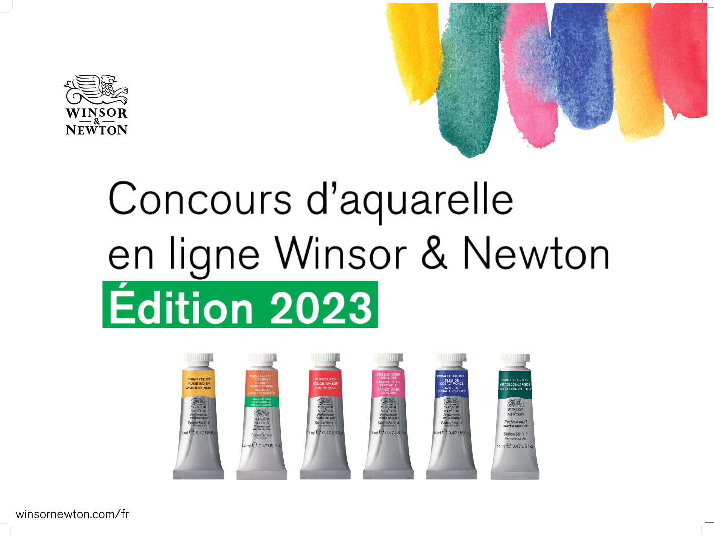 Concours d'aquarelle Winsor&Newton