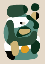 PRINT MARINE FAGNOL  30X40 CM