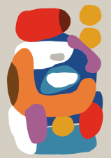 PRINT MARINE FAGNOL  40X50CM