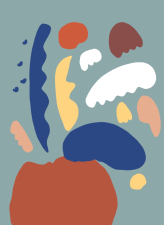 PRINT MARINE FAGNOL  40X50CM