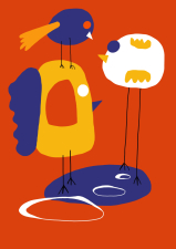 PRINT MARINE FAGNOL  40X50CM