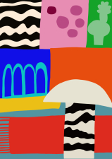 PRINT MARINE FAGNOL 50x70cm