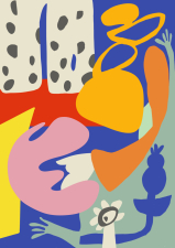 PRINT MARINE FAGNOL 50x70cm