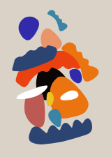 PRINT MARINE FAGNOL 50x70cm